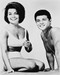 This is an image of 167598 Annette Funicello & Frankie Avalon Photograph & Poster