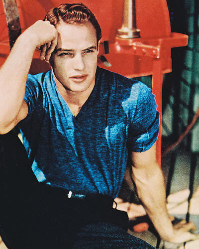 This is an image of 230434 Marlon Brando Photograph & Poster