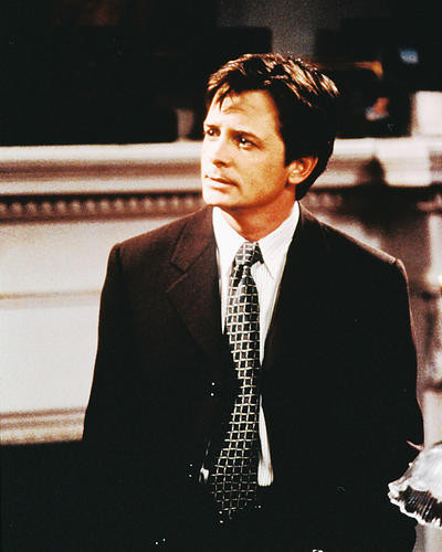 This is an image of 230511 Michael J.Fox Photograph & Poster