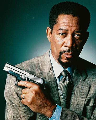 This is an image of 230514 Morgan Freeman Photograph & Poster