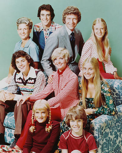 This is an image of 235417 The Brady Bunch Photograph & Poster
