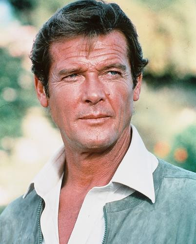This is an image of 234667 Roger Moore Photograph & Poster