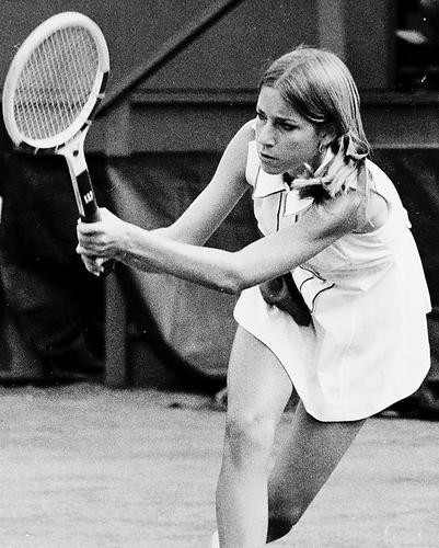 This is an image of 168162 Chris Evert Photograph & Poster