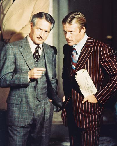 This is an image of 243058 Robert Redford & Paul Newman Photograph & Poster