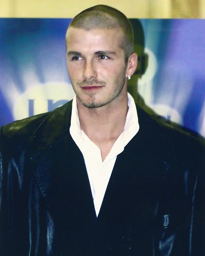 This is an image of 245128 David Beckham Photograph & Poster