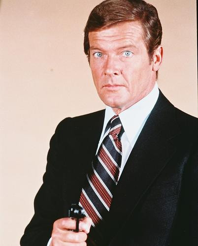 This is an image of 245256 Roger Moore Photograph & Poster
