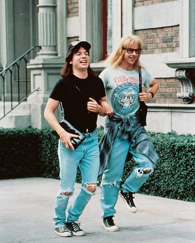 WAYNE/'S WORLD single 24x36 poster MIKE MYERS DANA CARVEY CAMPBELL GARTH CLASSIC!