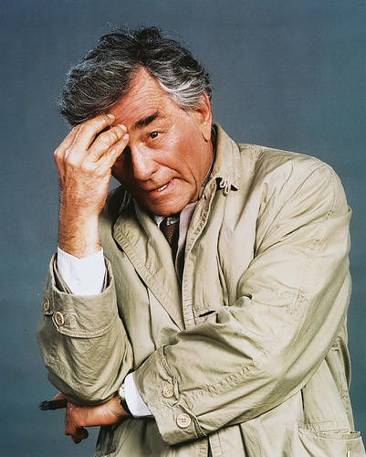 This is an image of 246428 Peter Falk Photograph & Poster
