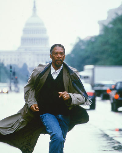 This is an image of 246437 Morgan Freeman Photograph & Poster