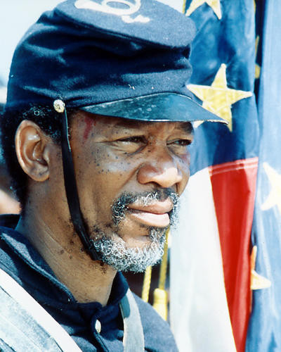This is an image of 247748 Morgan Freeman Photograph & Poster
