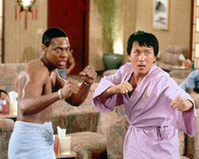 This is an image of 246838 Jackie Chan & Chris Tucker Photograph & Poster