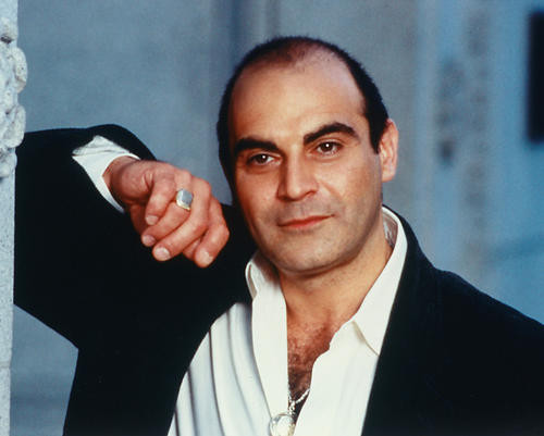 This is an image of 247938 David Suchet Photograph & Poster