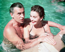 This is an image of 248600 Jean Simmons & Stewart Granger Photograph & Poster