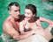 This is an image of 248600 Jean Simmons & Stewart Granger Photograph & Poster