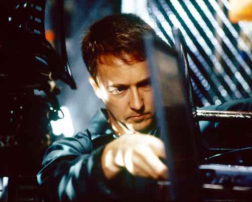 This is an image of 249059 Edward Norton Photograph & Poster