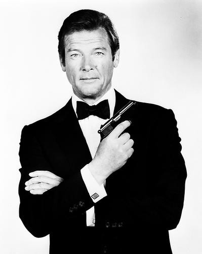 This is an image of 171457 Roger Moore Photograph & Poster
