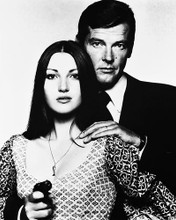 This is an image of 171680 Roger Moore & Jane Seymour Photograph & Poster