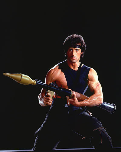 This is an image of 253909 Sylvester Stallone Photograph & Poster