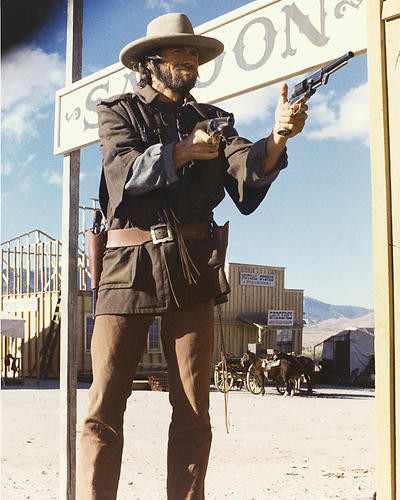 This is an image of 254973 Clint Eastwood Photograph & Poster