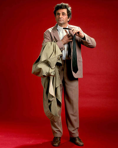This is an image of 255678 Peter Falk Photograph & Poster
