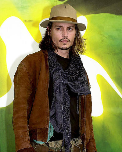 This is an image of 262165 Johnny Depp Photograph & Poster