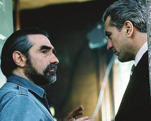 This is an image of 264332 Robert De Niro & Martin Scorsese Photograph & Poster