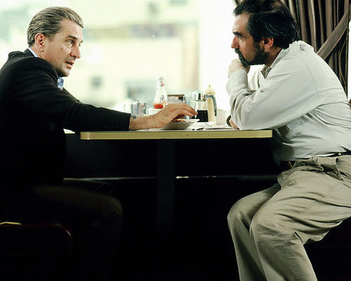 This is an image of 264333 Robert De Niro & Martin Scorsese Photograph & Poster