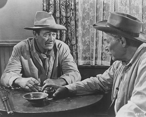 Movie Market Photograph Poster Of Rio Bravo Movie Market Photograph Poster Of Rio Bravo