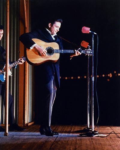 This is an image of 265474 Johnny Cash Photograph & Poster