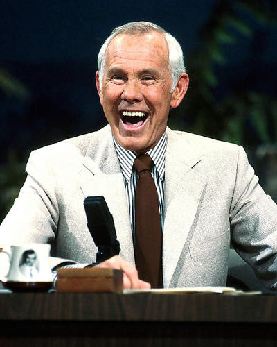 This is an image of 267264 Johnny Carson Photograph & Poster