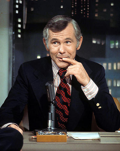 This is an image of 267265 Johnny Carson Photograph & Poster