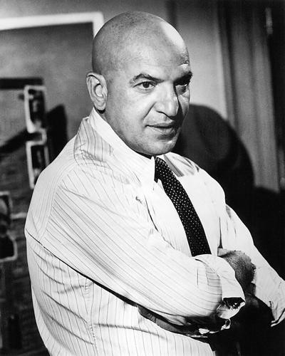 This is an image of 194549 Telly Savalas Photograph & Poster