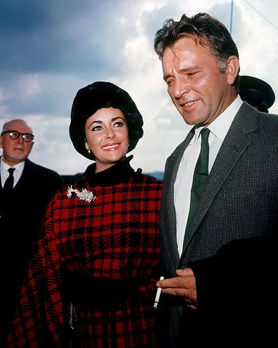This is an image of 283869 Elizabeth Taylor and Richard Burton Photograph & Poster