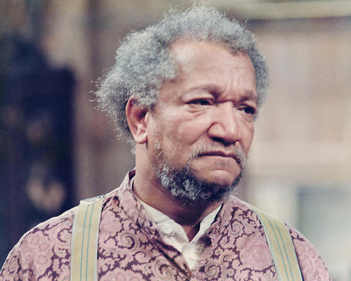 This is an image of 283821 Redd Foxx Photograph & Poster