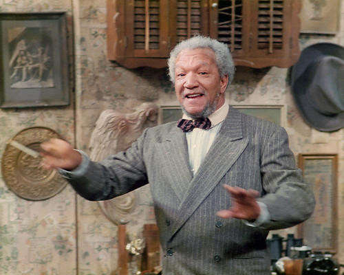 This is an image of 283822 Redd Foxx Photograph & Poster