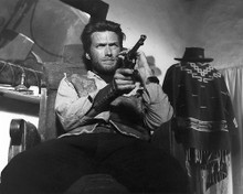 This is an image of 186003 Clint Eastwood Photograph & Poster
