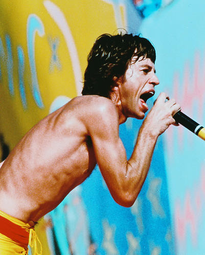 This is an image of 236772 Mick Jagger Photograph & Poster