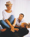 This is an image of 214094 Rock Hudson & Doris Day Photograph & Poster