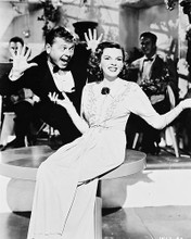 This is an image of 168063 Judy Garland & Mickey Rooney Photograph & Poster