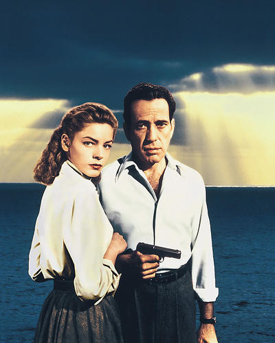 This is an image of 255857 Humphrey Bogart & Bacall Photograph & Poster
