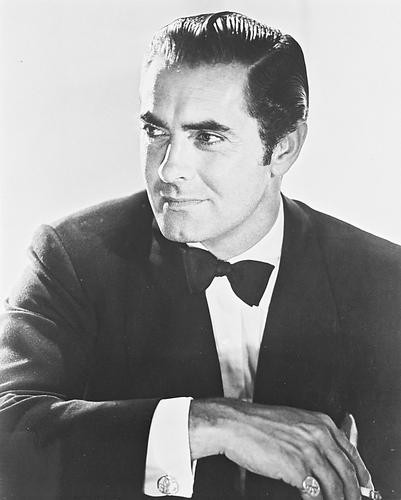 This is an image of 168744 Tyrone Power Photograph & Poster