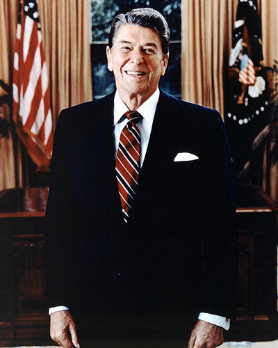 President Ronald Reagan Official Portrait Photo Inch Poster 24x36 inch