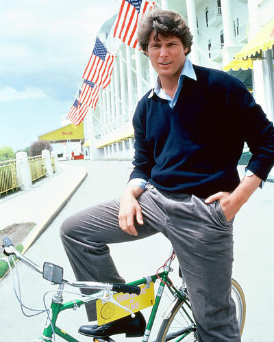 This is an image of 267073 Christopher Reeve Photograph & Poster