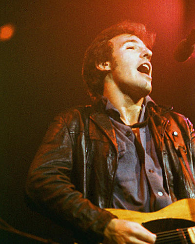 This is an image of 278077 Bruce Springsteen Photograph & Poster