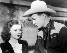 This is an image of Photograph & Poster of Roy Rogers and Dale Evans 195513