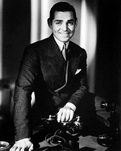 This is an image of Photograph & Poster of Clark Gable 195632