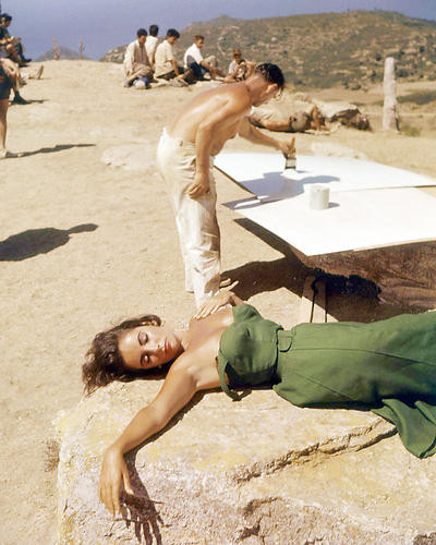 This is an image of Photograph & Poster of Elizabeth Taylor 291267
