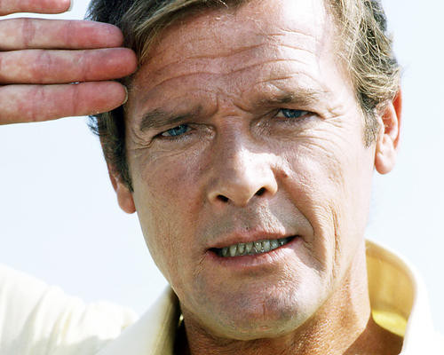 This is an image of Photograph & Poster of Roger Moore 293197