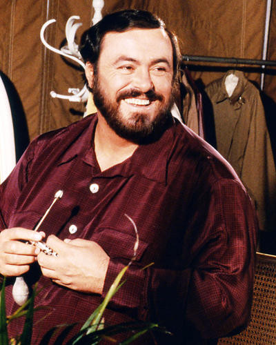 This is an image of Photograph & Poster of Luciano Pavarotti 293888