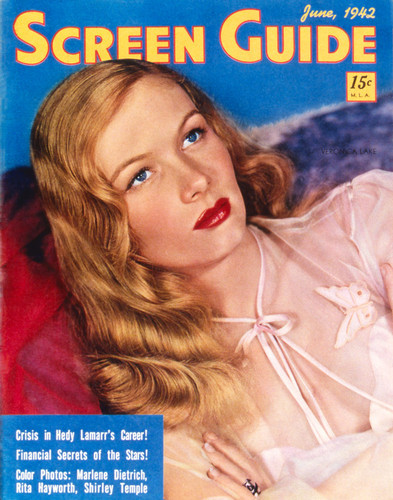This is an image of Vintage Reproduction of Veronica Lake 297299
